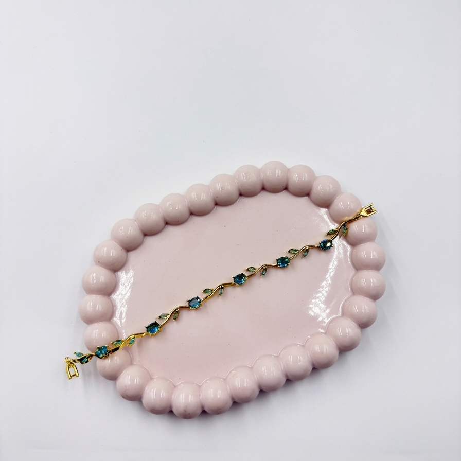 Tulip Sapphire Bracelet