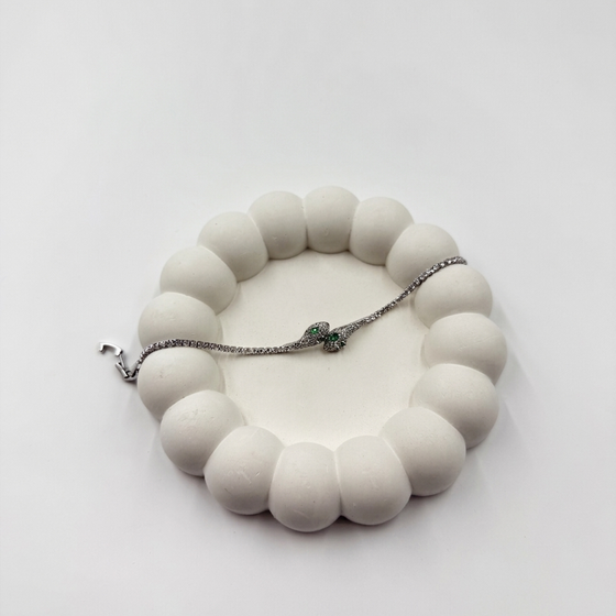 Emerald Grace Tennis Bracelet