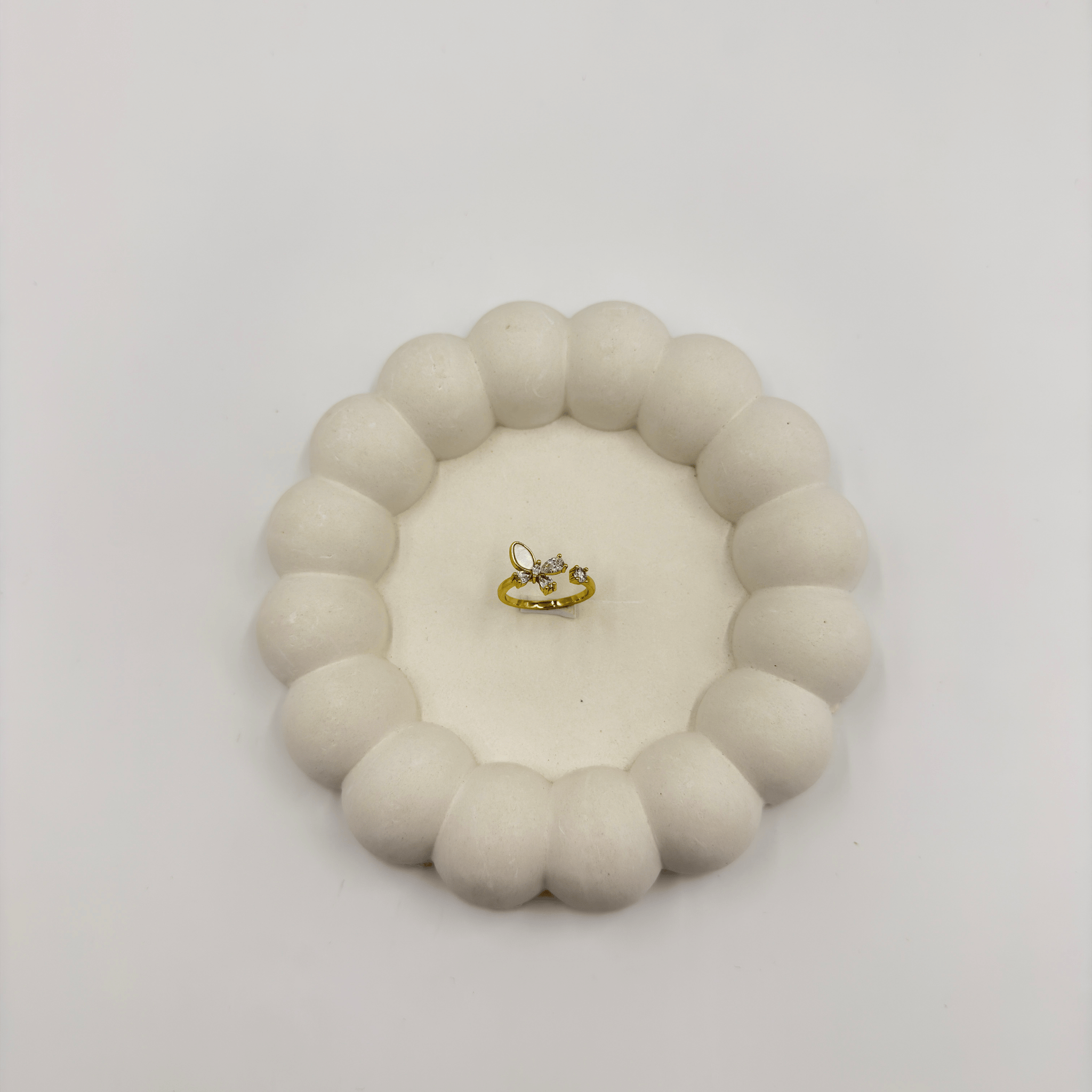 The Flutter Petite Butterfly Ring